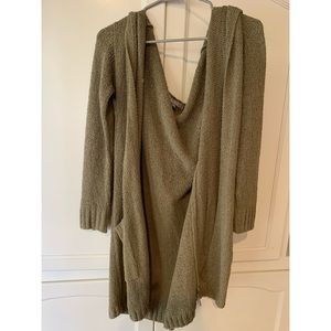 Olive Green Cardigan